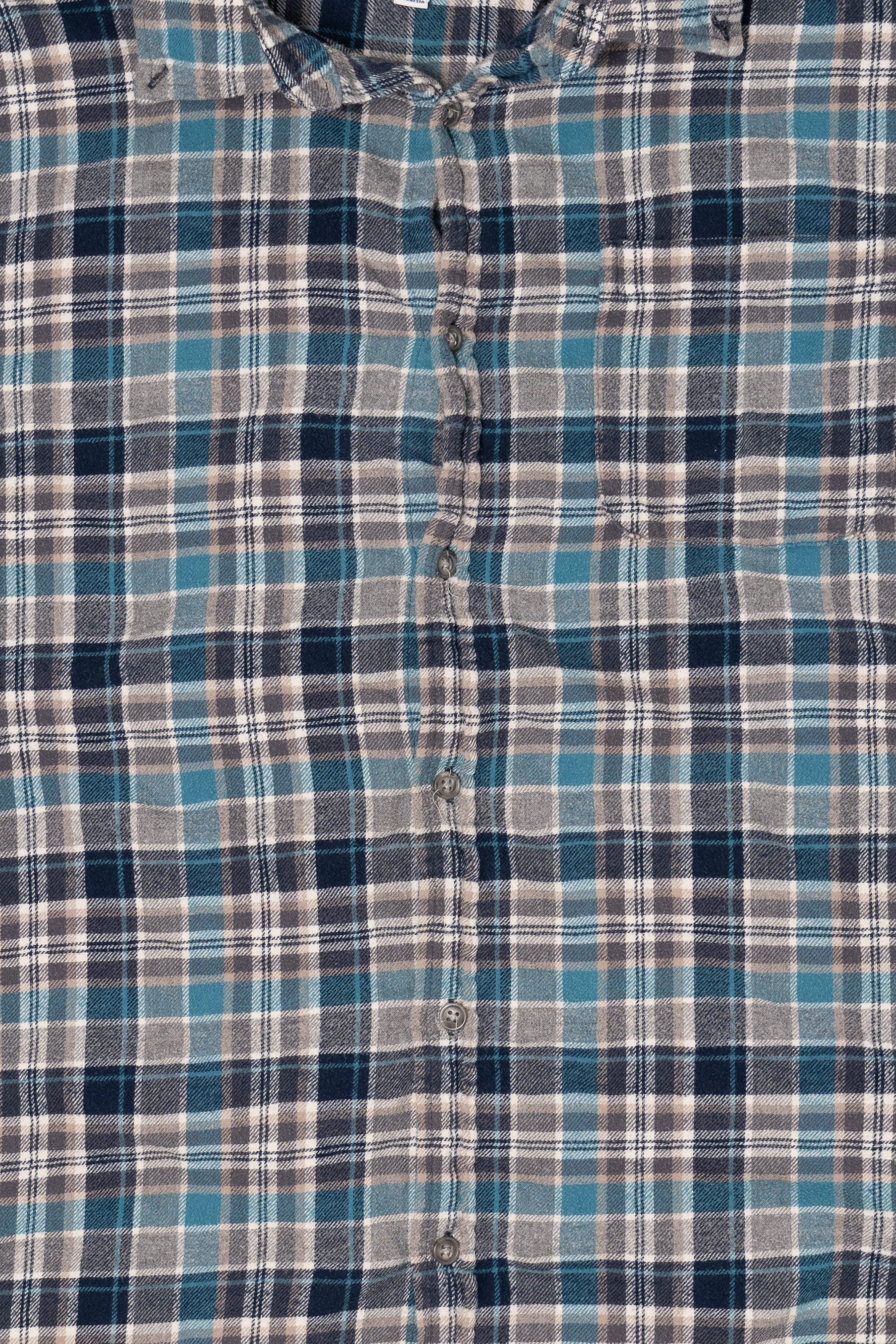 Blue Croft & Barrow Flannel Shirt (2010s)