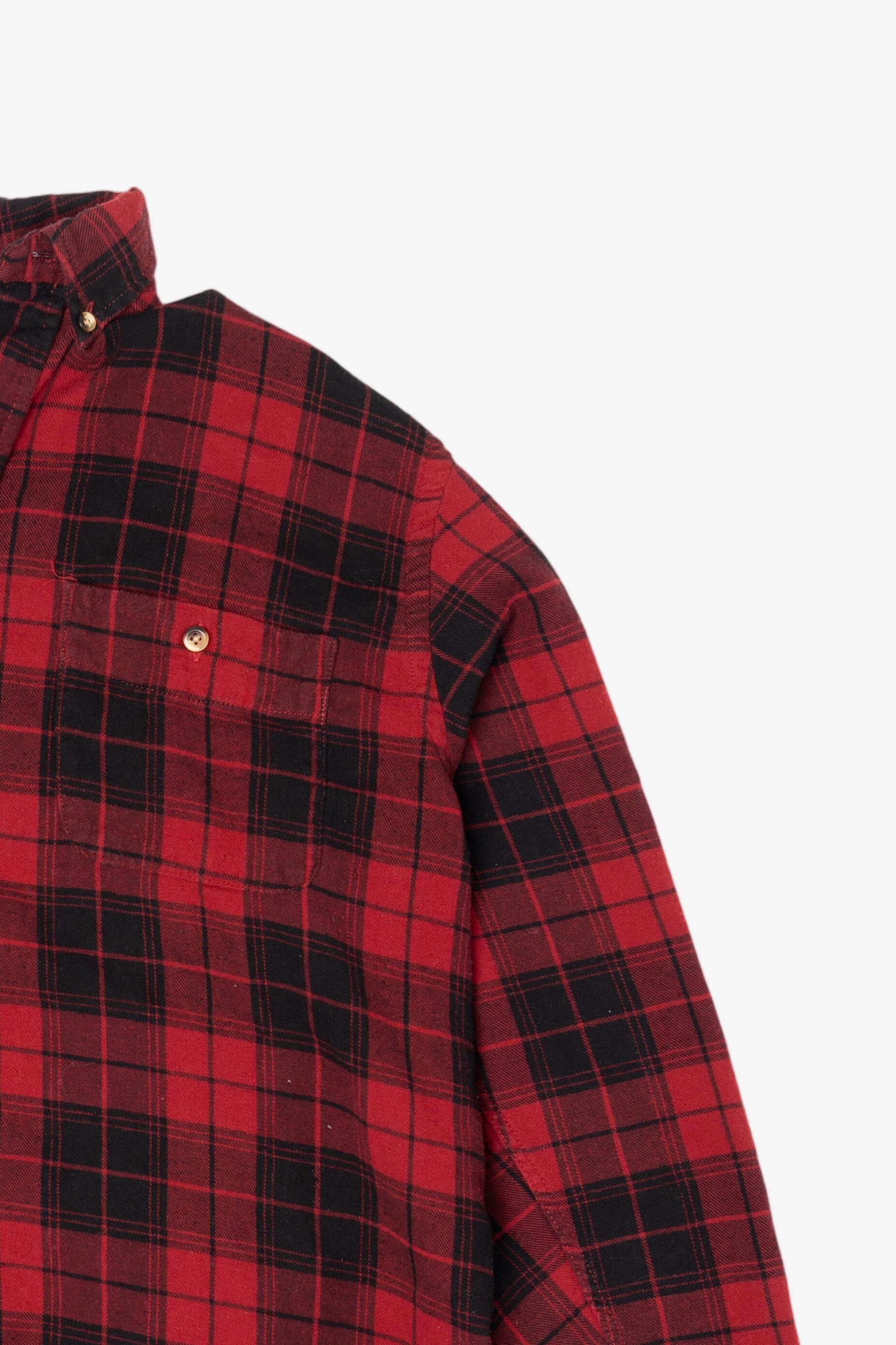 Red GH Bass Flannel Shirt (2010s)