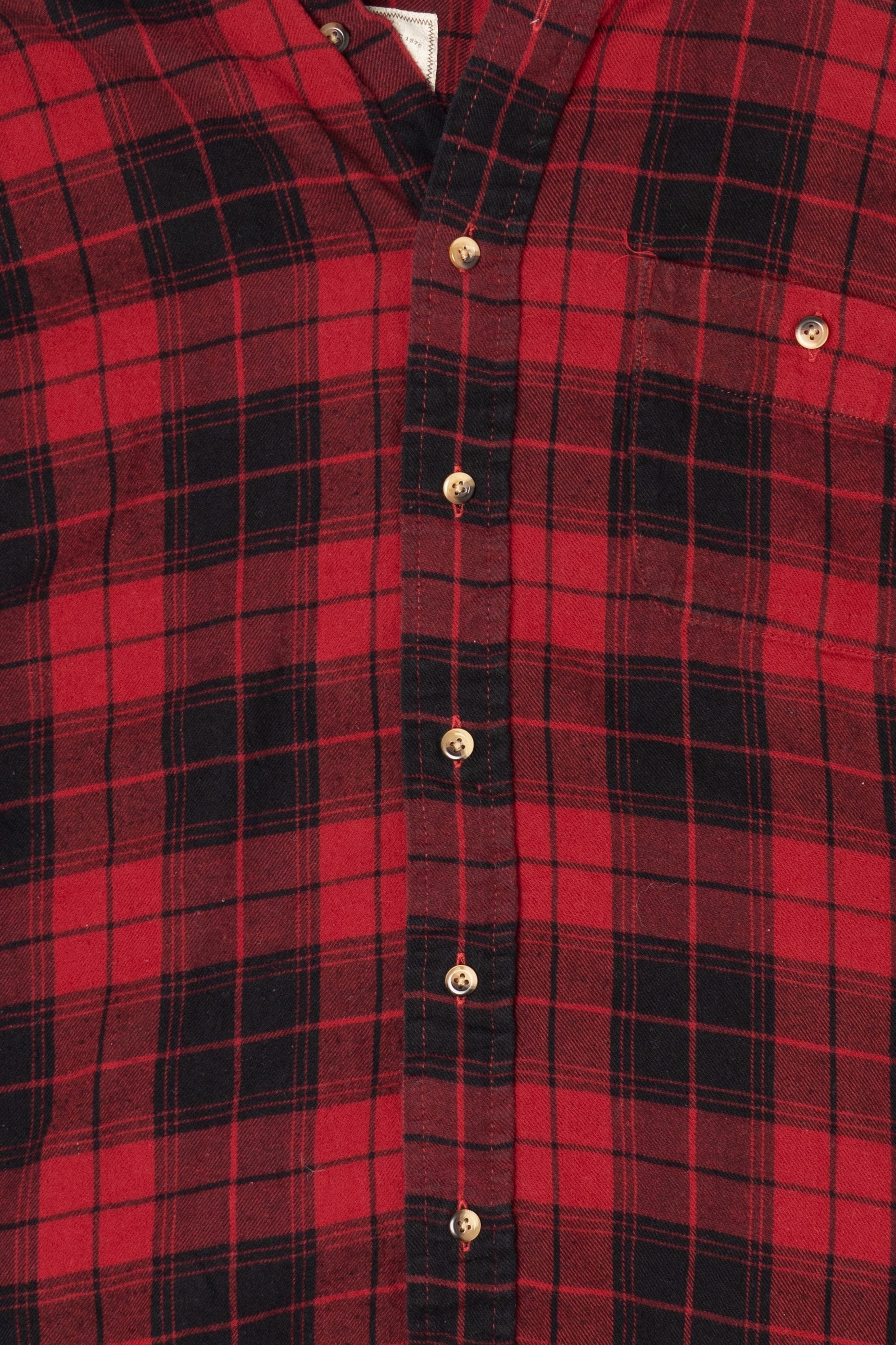 Red GH Bass Flannel Shirt (2010s)