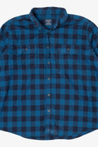 Blue Faded Glory Flannel Shirt (2010s)