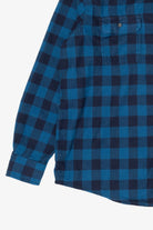 Blue Faded Glory Flannel Shirt (2010s)