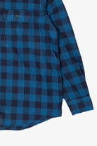 Blue Faded Glory Flannel Shirt (2010s)