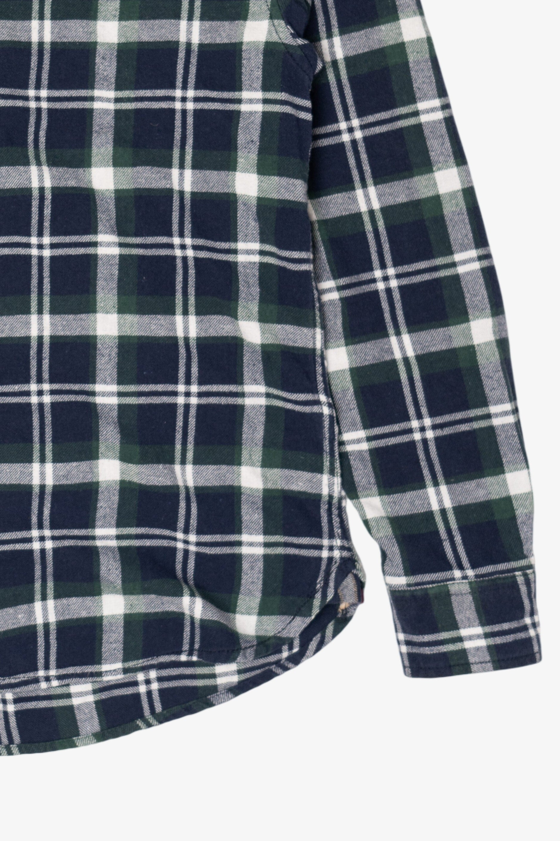 Blue And Green Hudson & Barrow Flannel Shirt (2010s)