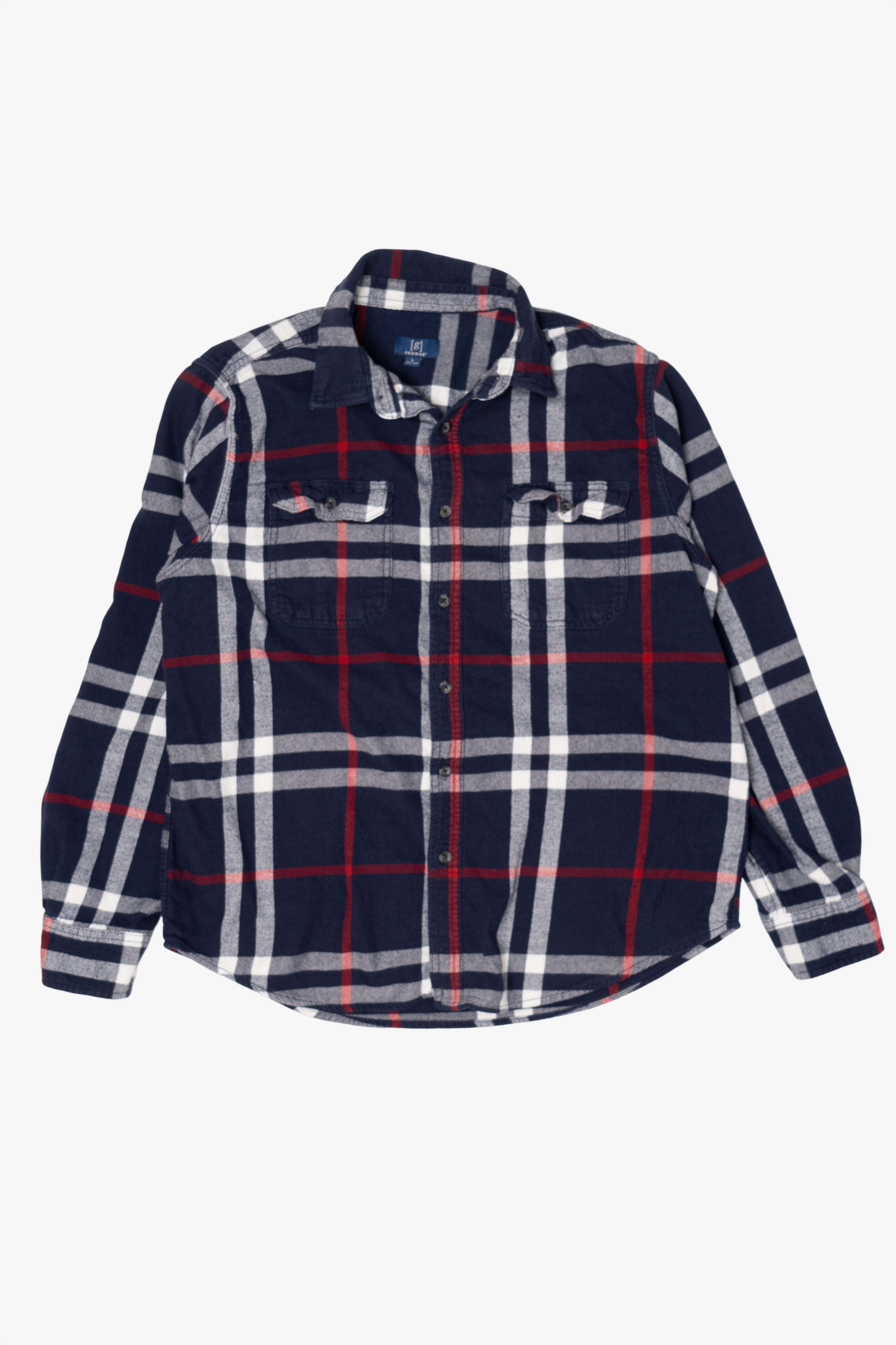 Blue And Red George Flannel Shirt (2020s)
