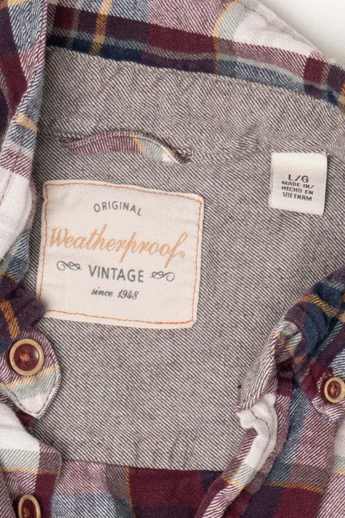 Red Weatherproof Flannel Shirt (2010s)