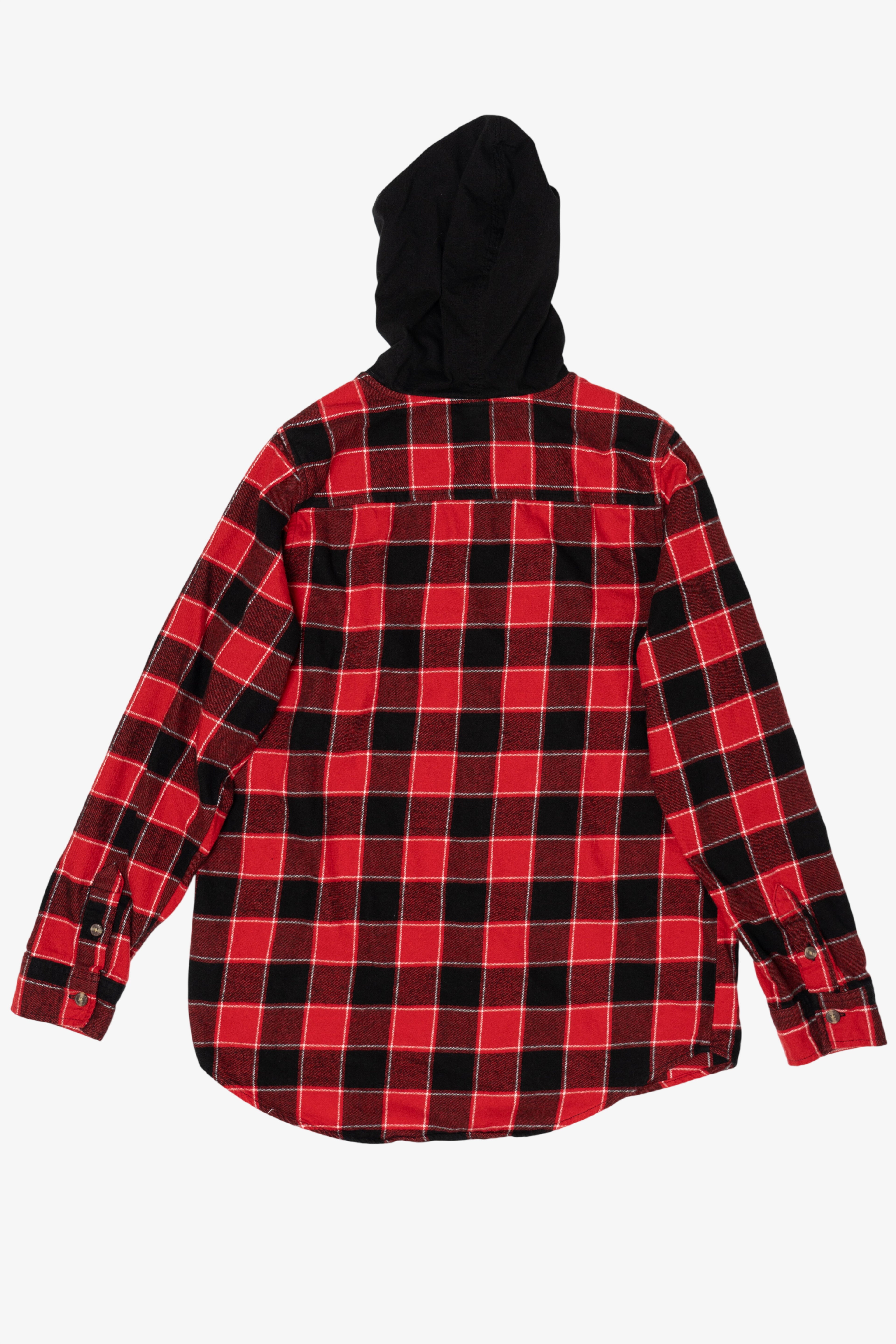 Red Art Class Hooded Flannel Shirt (2010s)