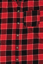Red Art Class Hooded Flannel Shirt (2010s)