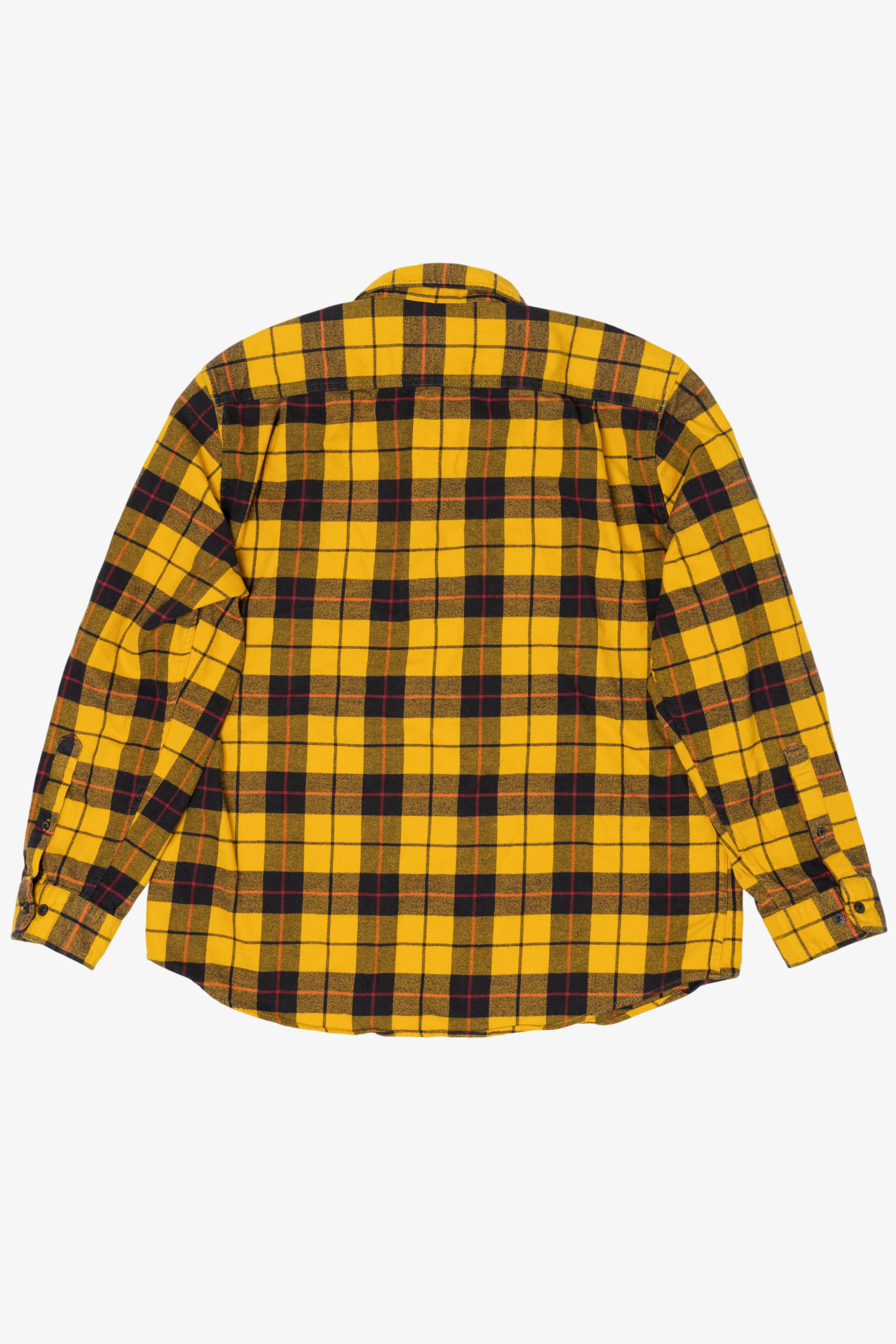 Yellow Amazon Essentials Flannel Shirt (2010s)