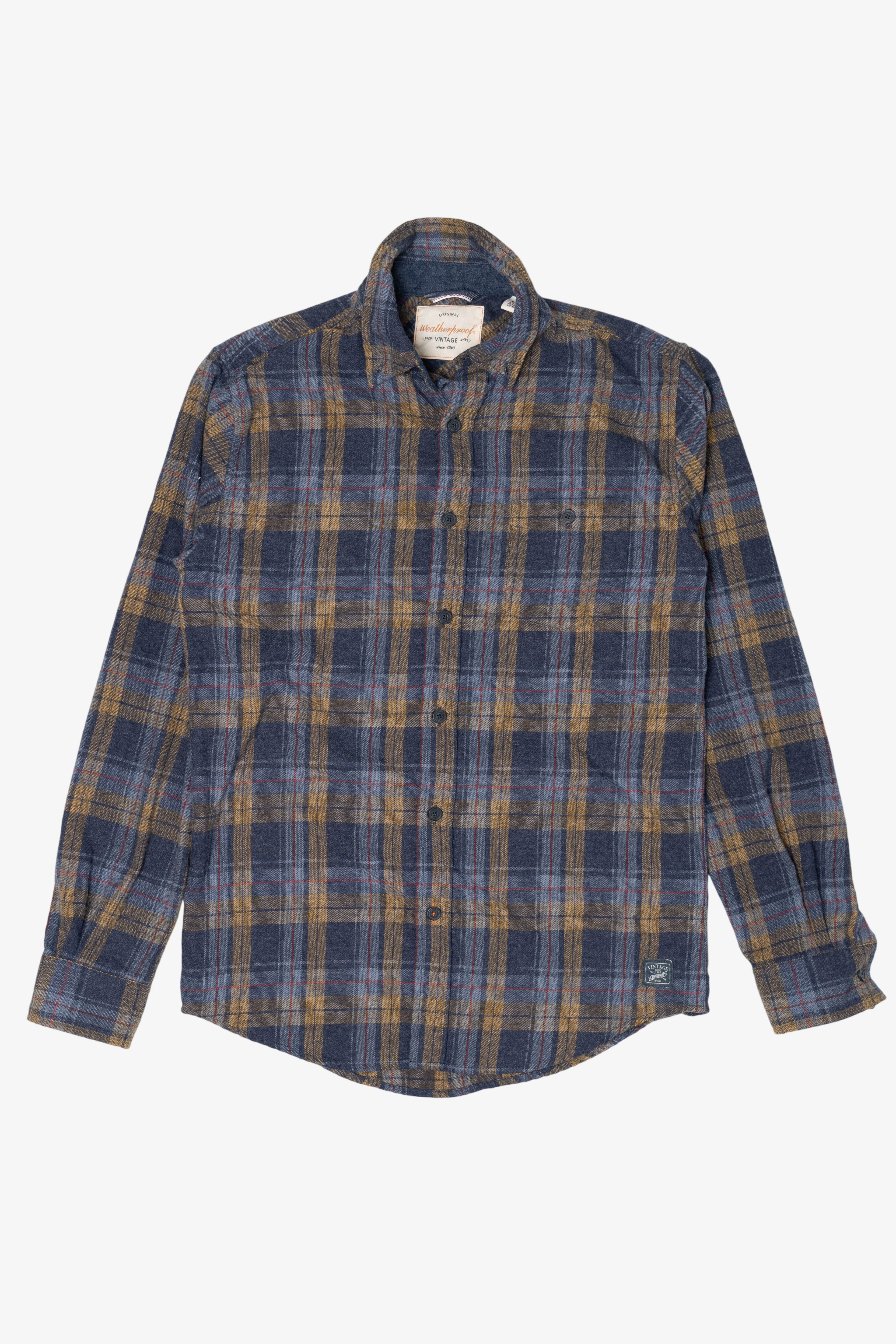 Blue Weatherproof Flannel Shirt (2010s)