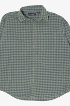 Green Roundtree & Yorke Flannel Shirt (2010s)