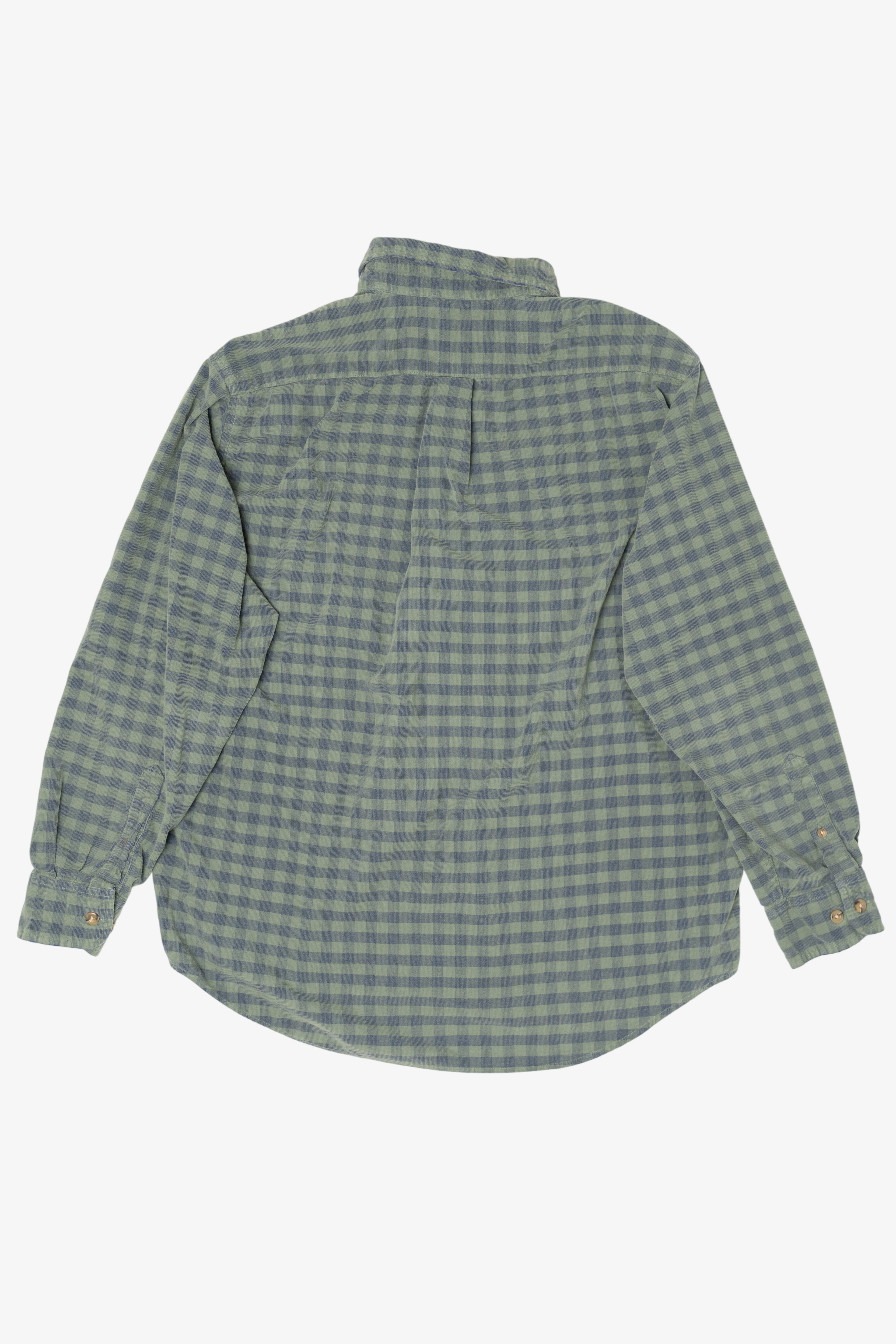 Green Roundtree & Yorke Flannel Shirt (2010s)