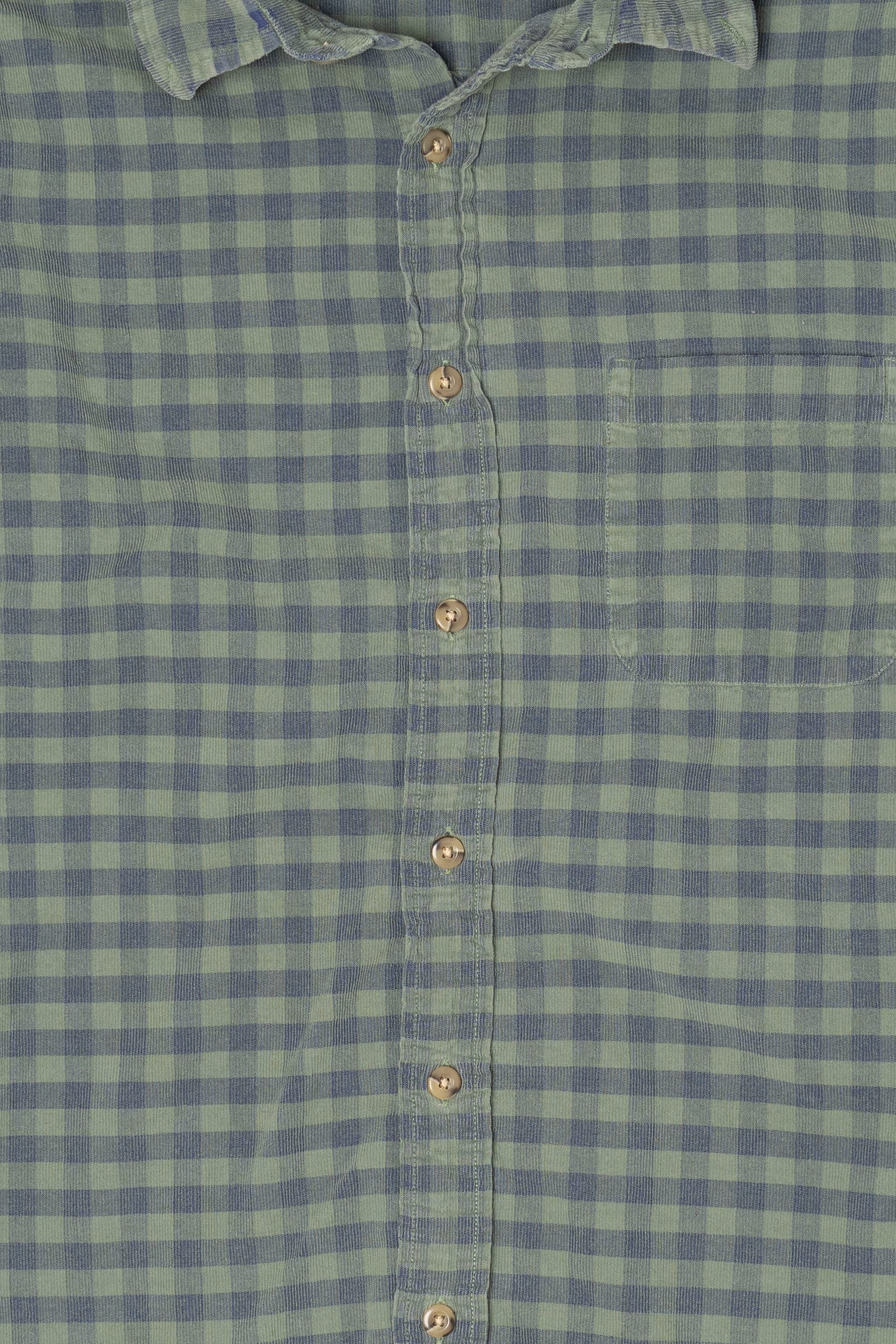 Green Roundtree & Yorke Flannel Shirt (2010s)