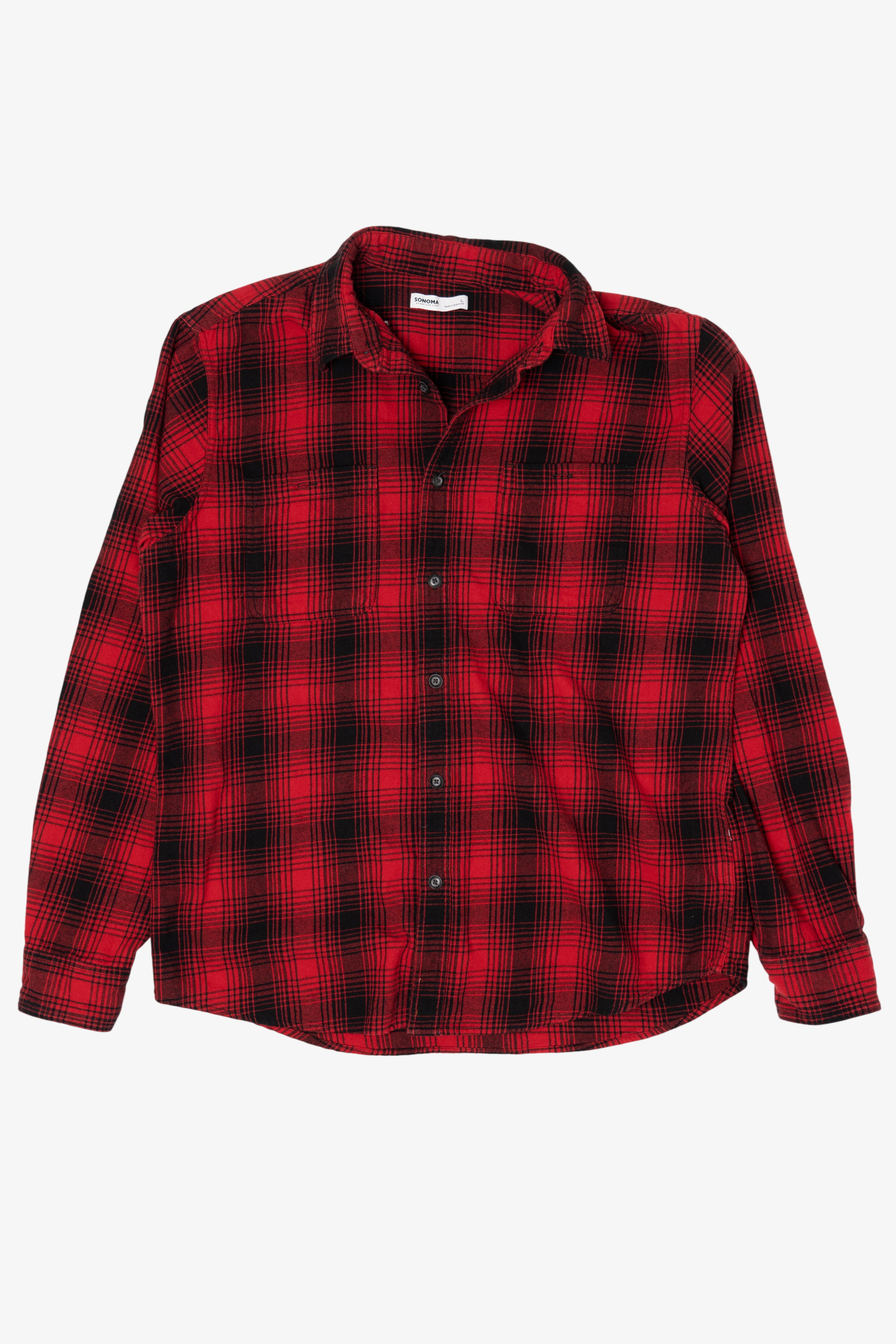 Red Sonoma Flannel Shirt (2010s)