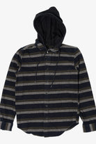 Gray Original Use Hooded Flannel Shirt (2010s)