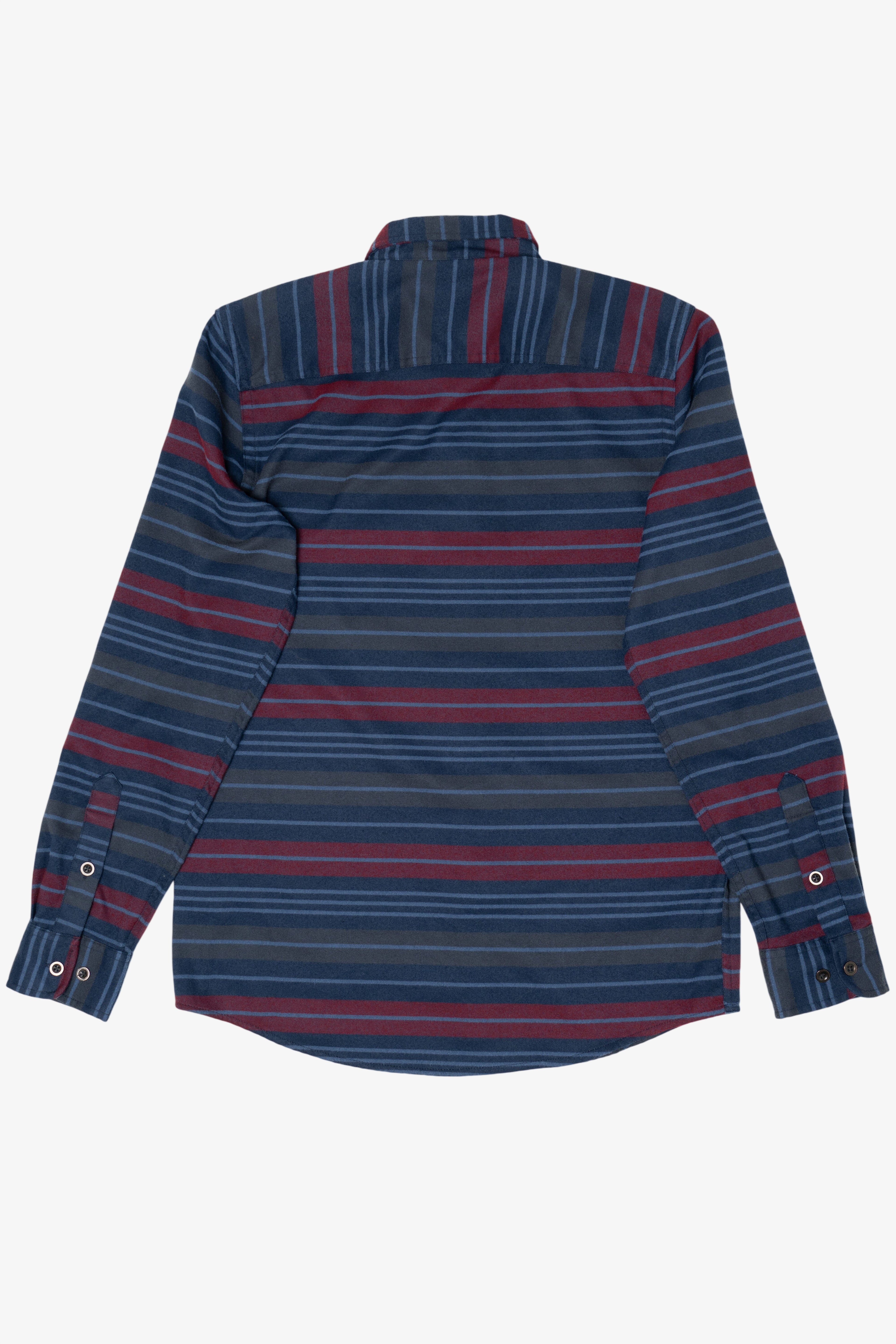 Blue Striped George Flannel Shirt (2010s)