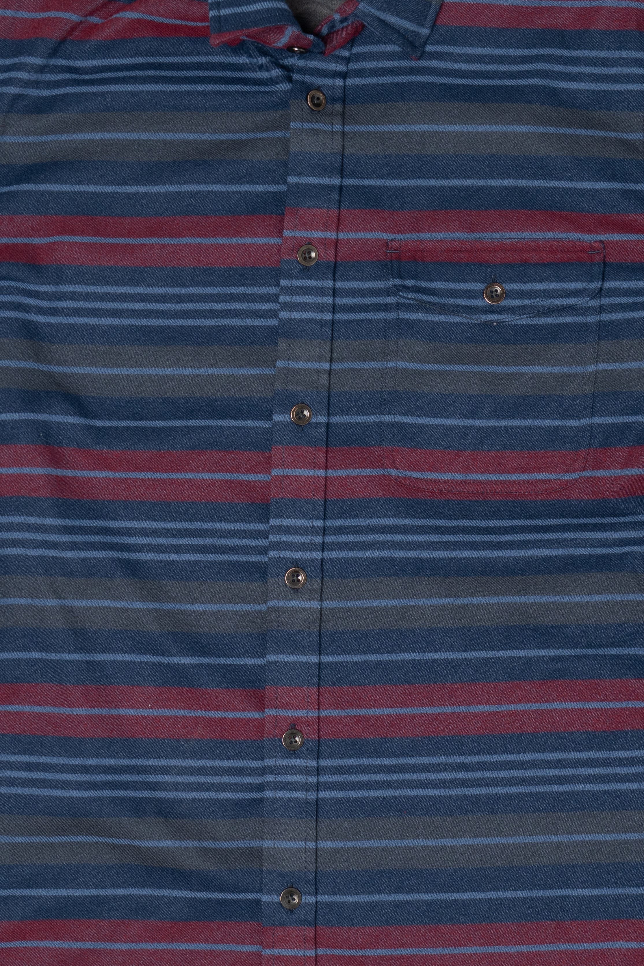 Blue Striped George Flannel Shirt (2010s)