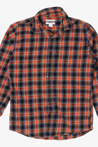 Orange Amazon Essentials Flannel Shirt (2010s)