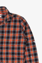 Orange Amazon Essentials Flannel Shirt (2010s)