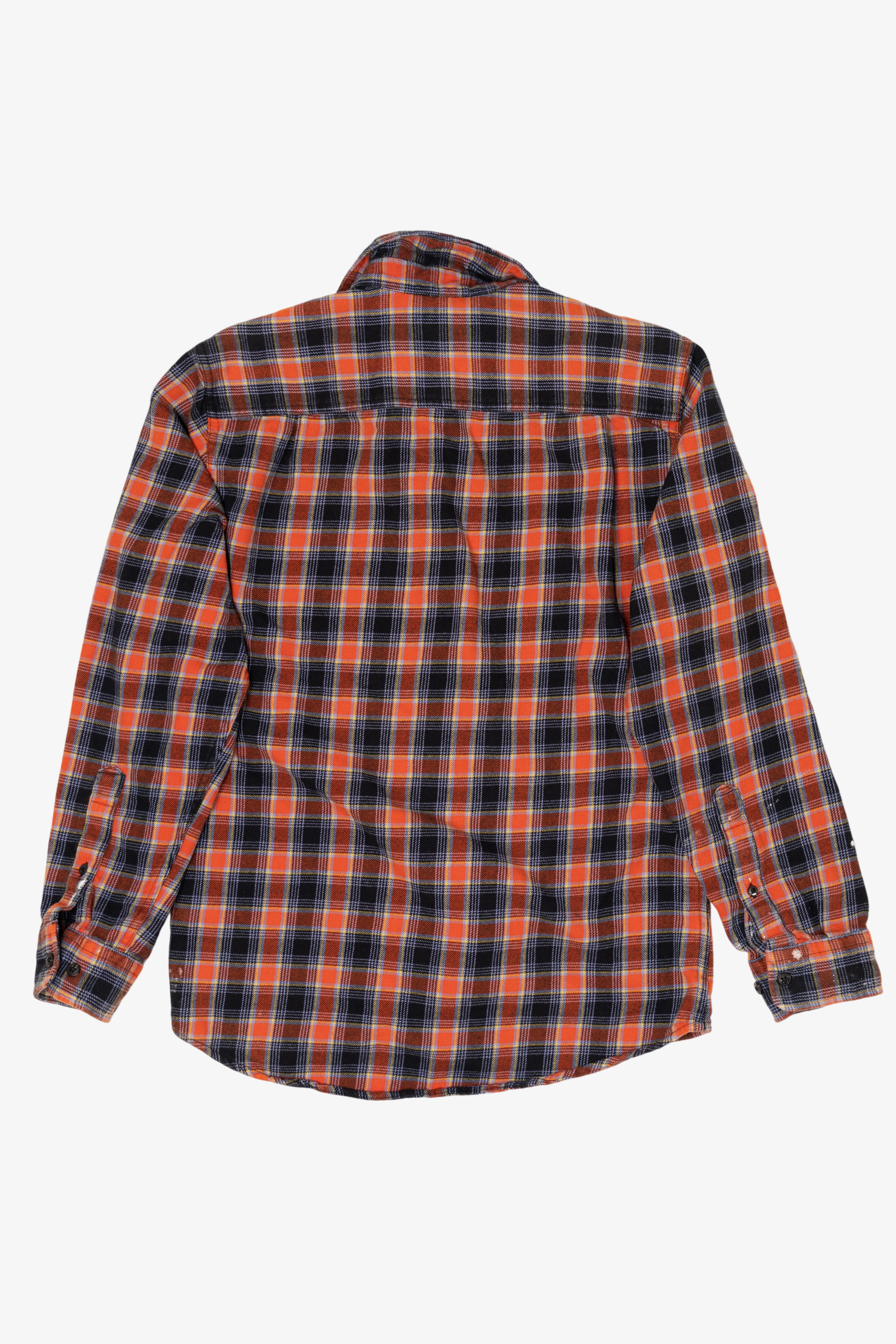Orange Amazon Essentials Flannel Shirt (2010s)