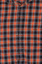 Orange Amazon Essentials Flannel Shirt (2010s)
