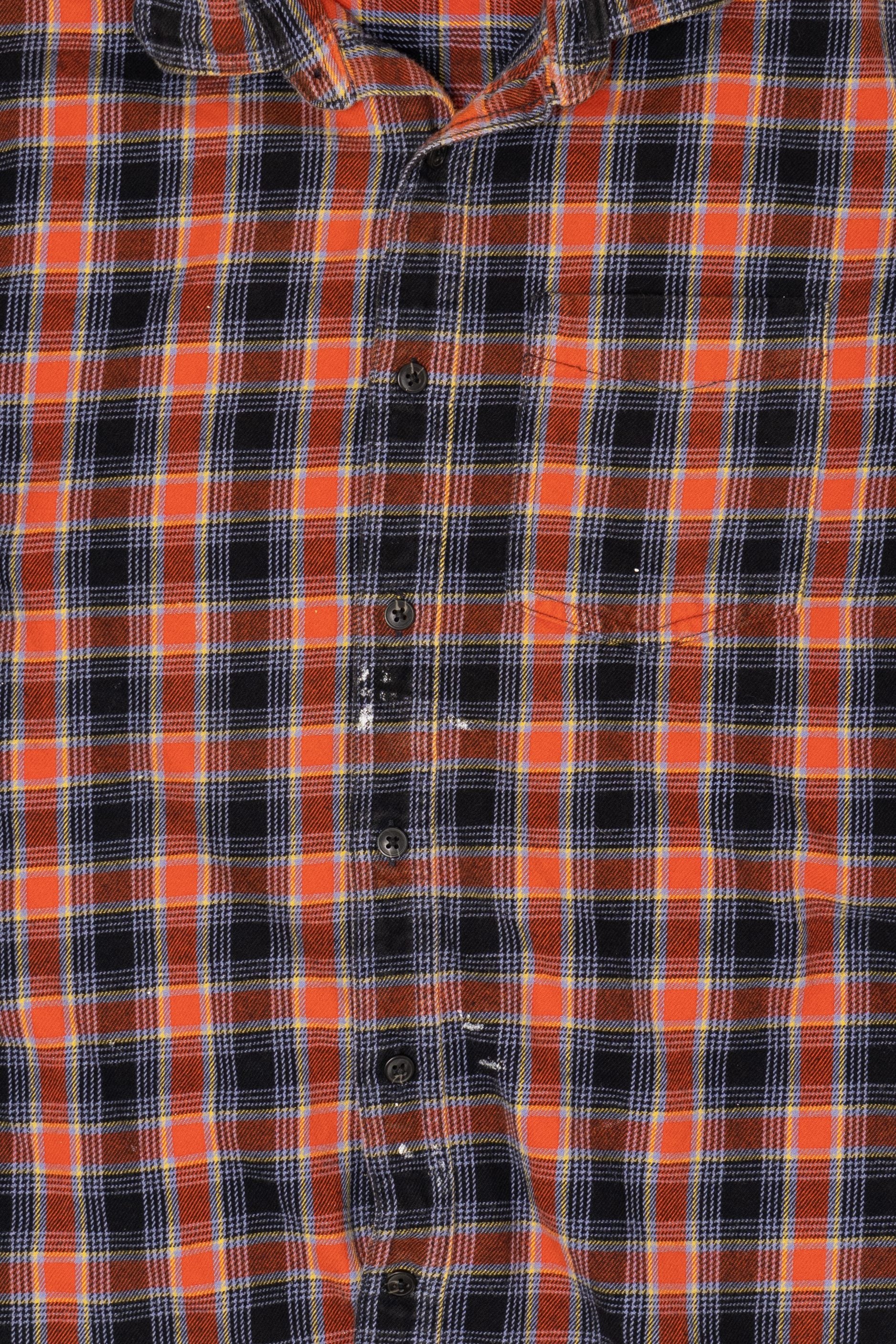 Orange Amazon Essentials Flannel Shirt (2010s)
