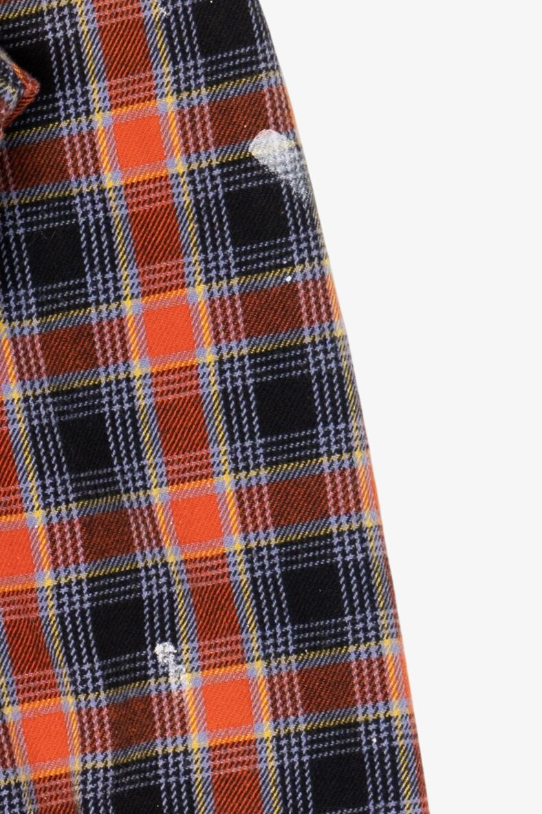 Orange Amazon Essentials Flannel Shirt (2010s)