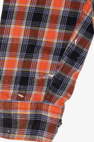 Orange Amazon Essentials Flannel Shirt (2010s)