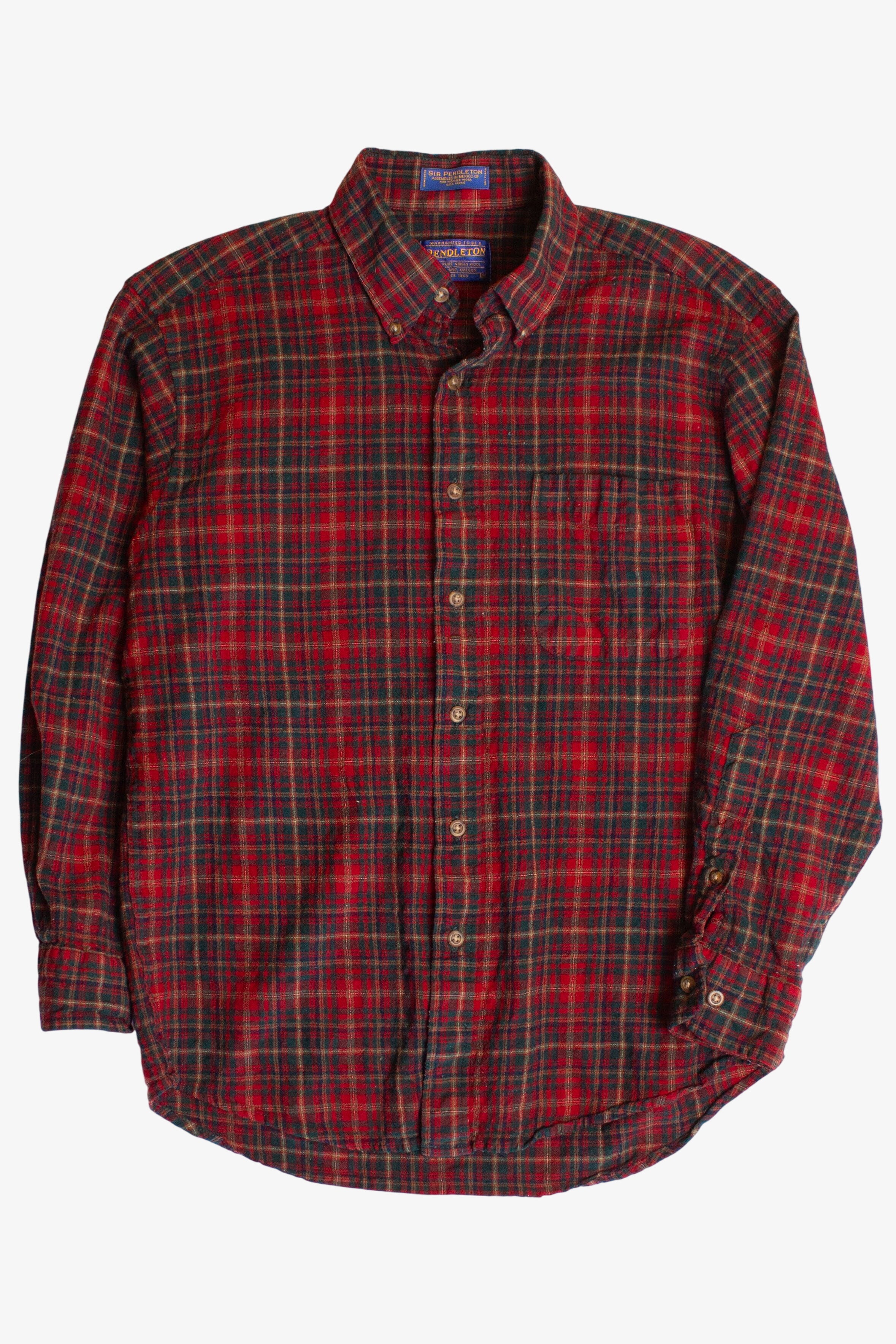 Sir Pendleton Wool Flannel Shirt (2000s)