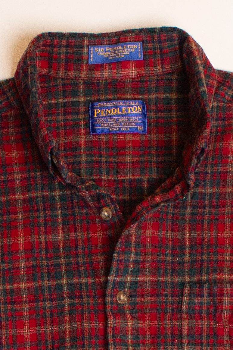 Sir Pendleton Wool Flannel Shirt (2000s)