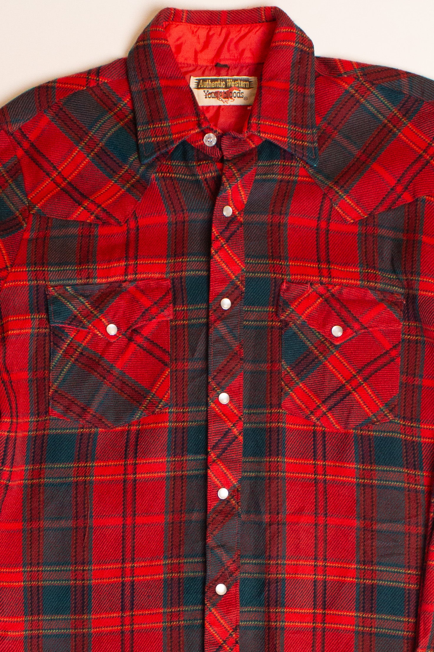 Vintage Youngbloods Pearl Snap Flannel Shirt (1960s)