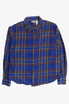 Blue Basic Editions Flannel Shirt (2000s)