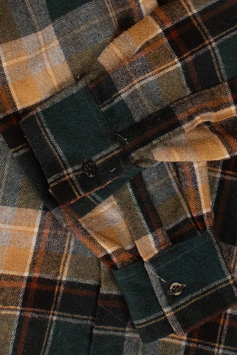Vintage Green & Brown Thunder Flannel Shirt (2000s)