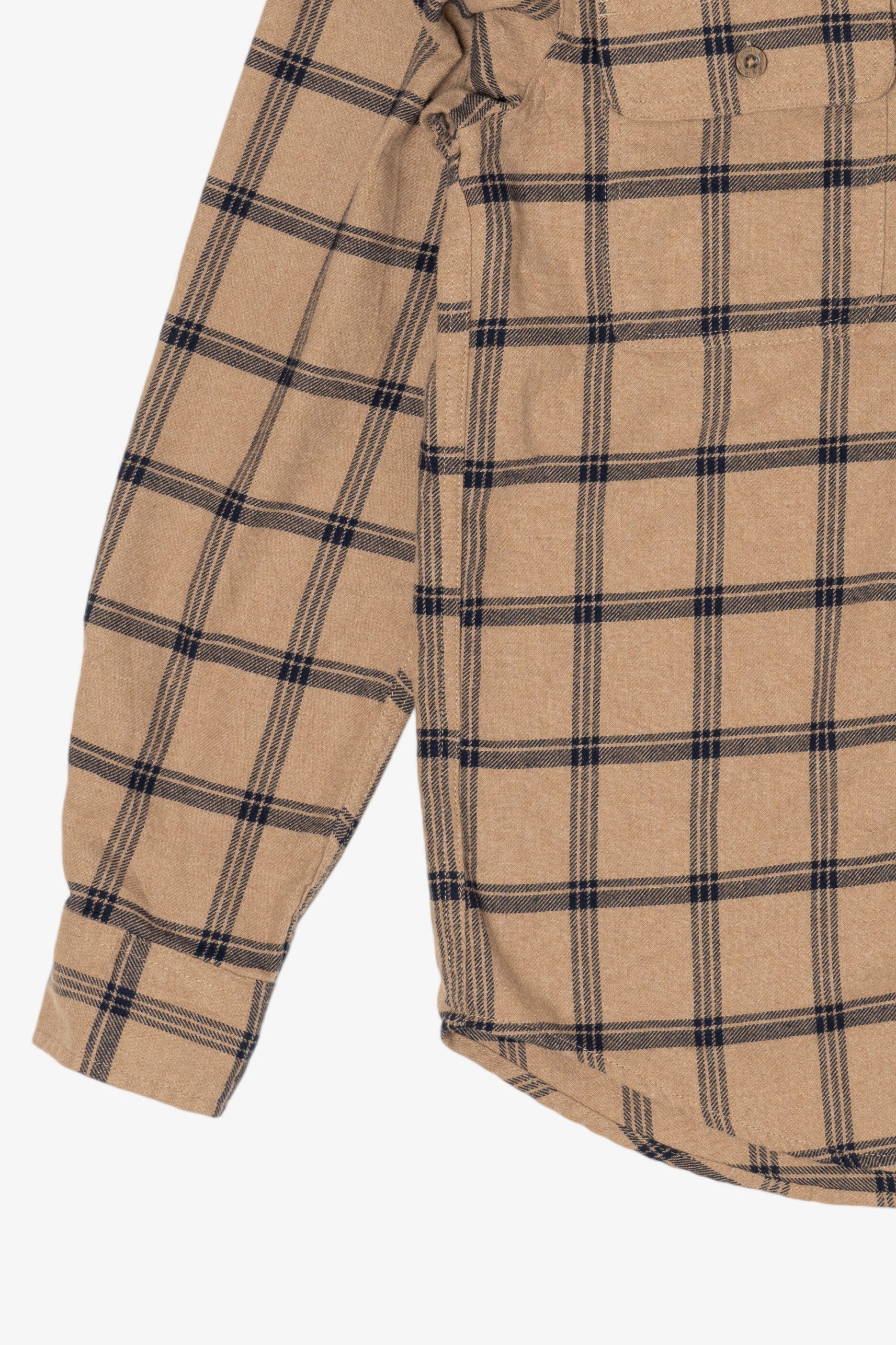 Light Brown Wrangler Flannel Shirt (2010s)