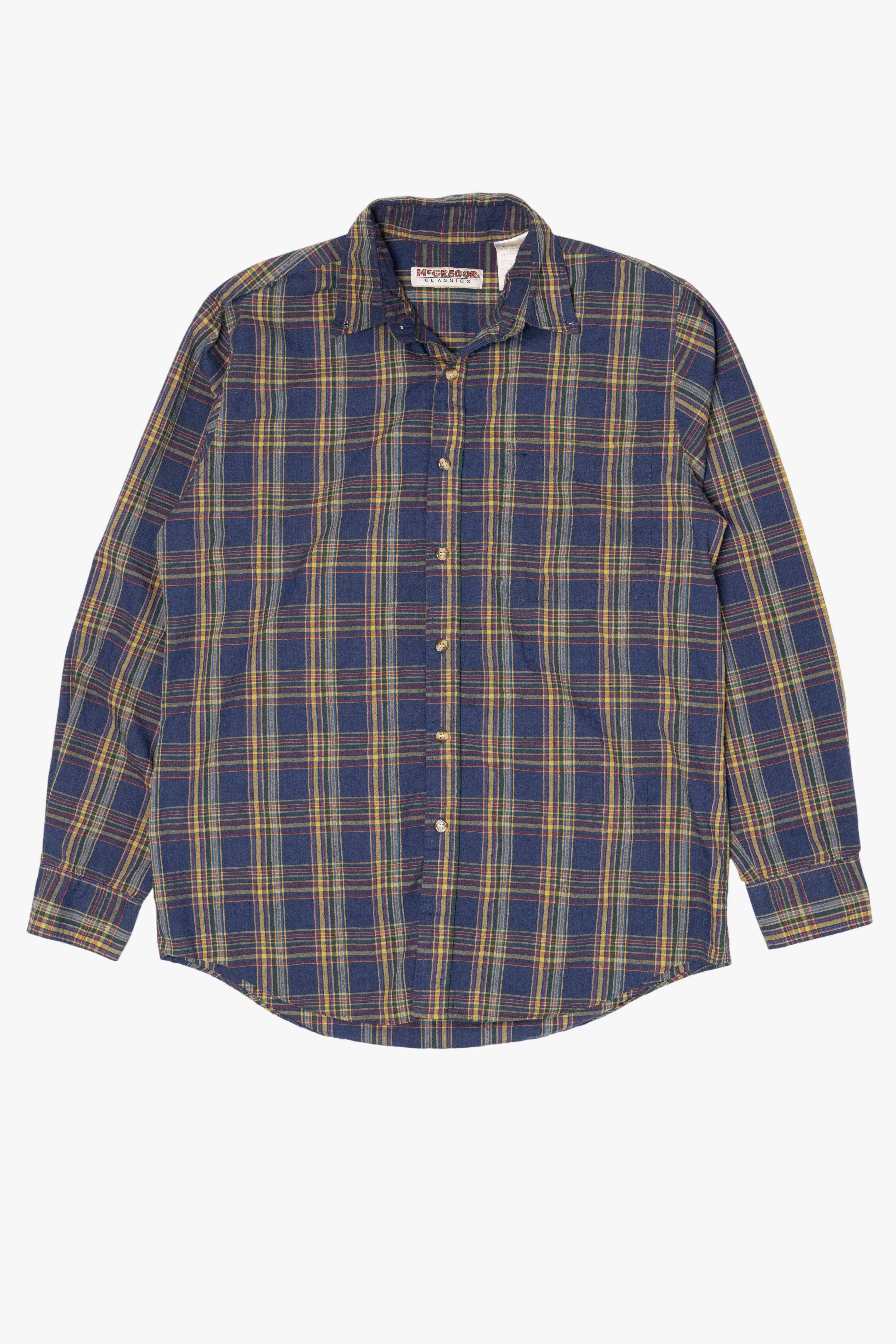 Vintage Blue McGregor Flannel Shirt (1990s)