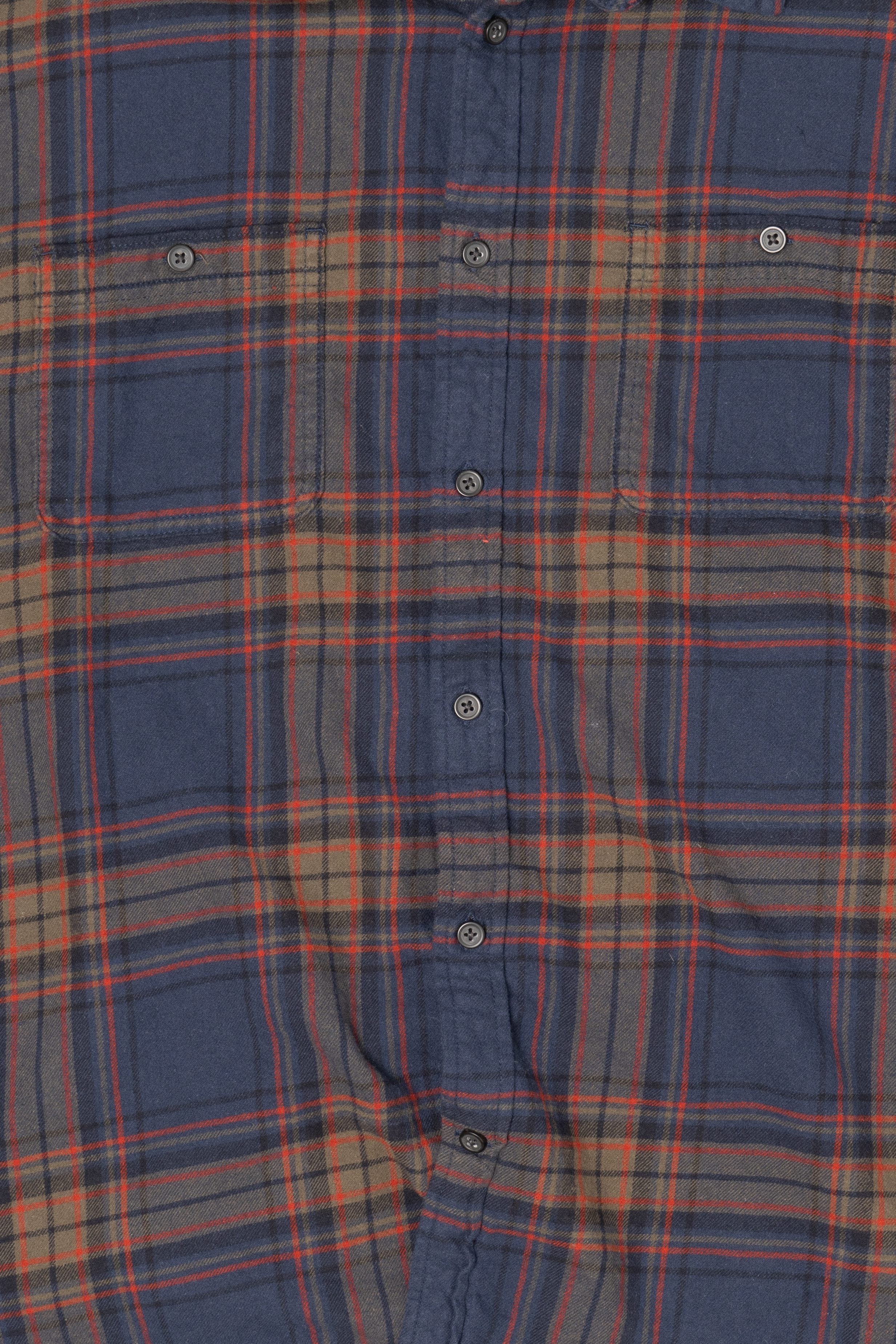 Blue Mutual Weave Flannel Shirt (2010s)