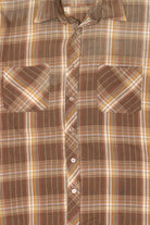 Vintage Brown Cranbrook Button Up Shirt (1990s)