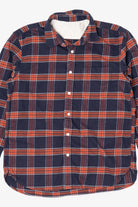 Blue And Orange Flannel Shirt (2000s)