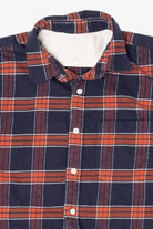 Blue And Orange Flannel Shirt (2000s)