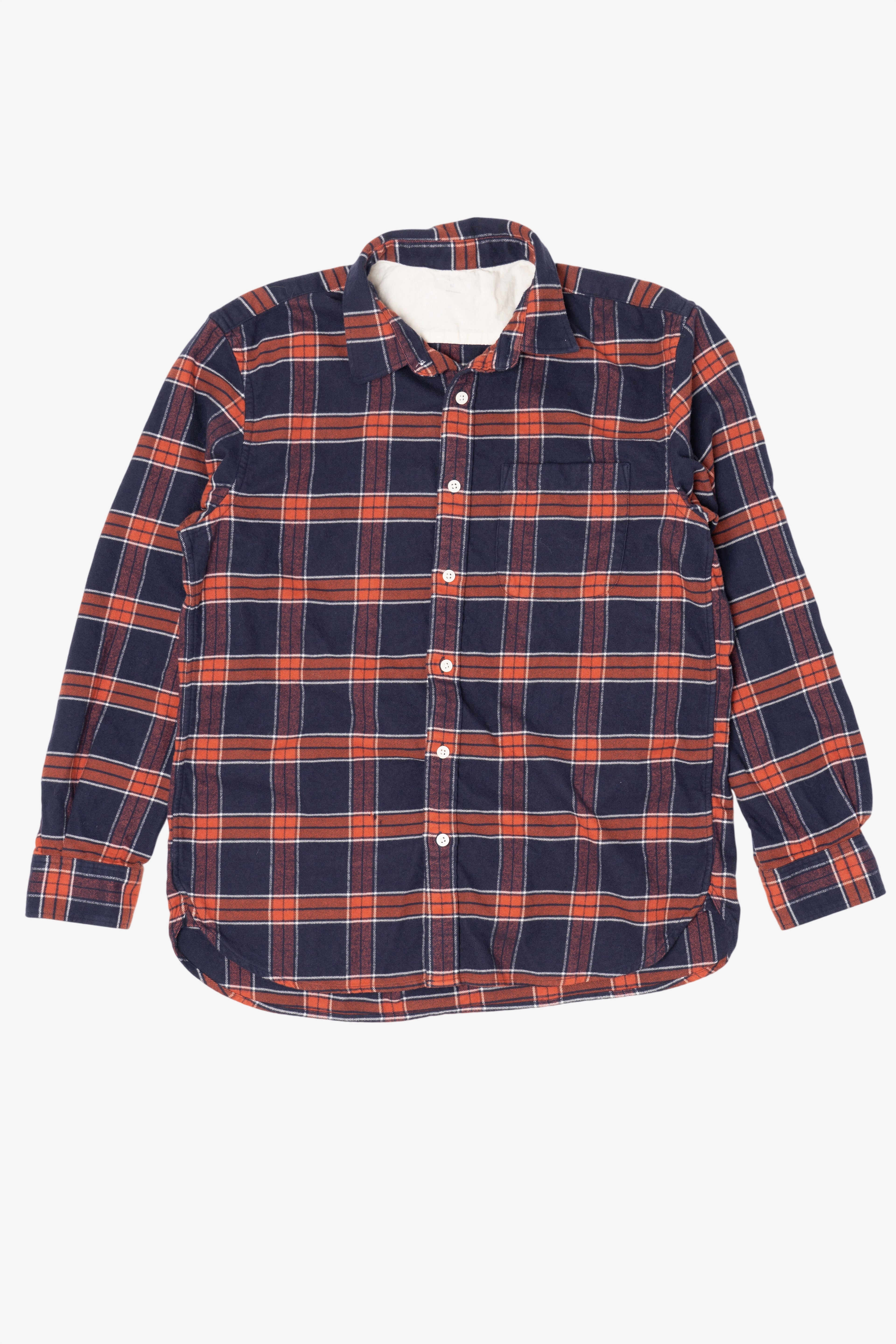 Blue And Orange Flannel Shirt (2000s)