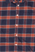 Blue And Orange Flannel Shirt (2000s)