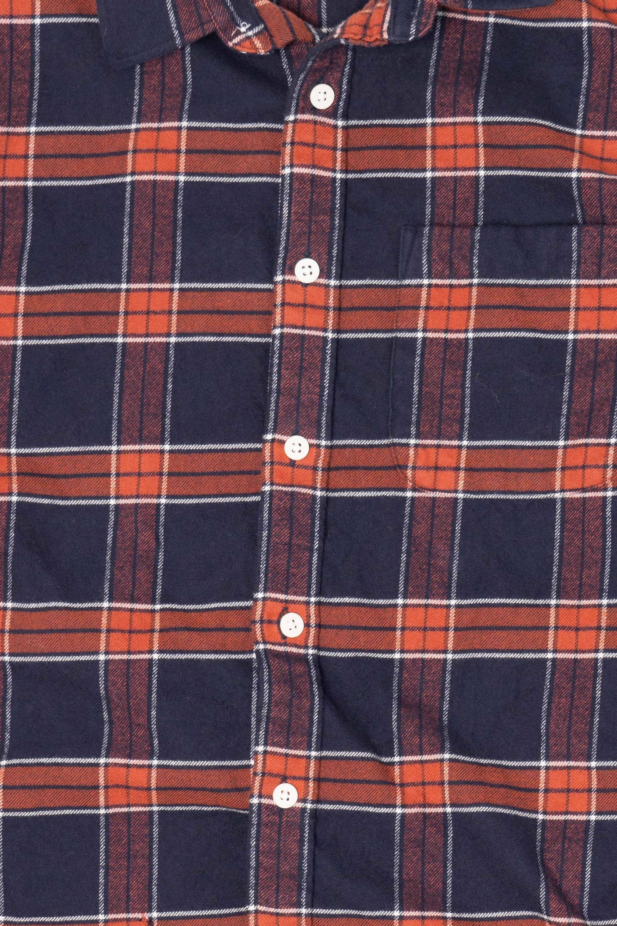 Blue And Orange Flannel Shirt (2000s)