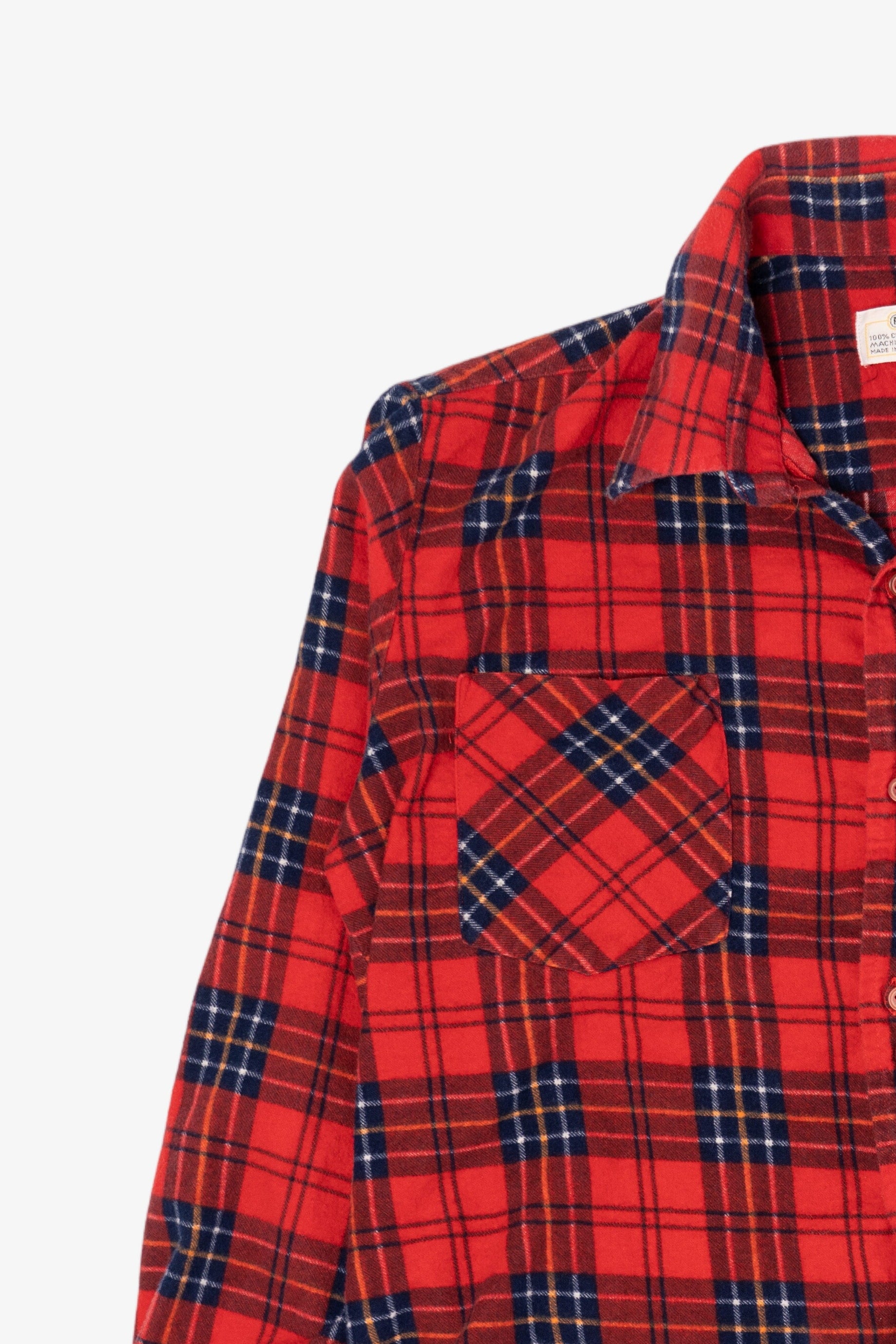 Vintage Red Royal Tee Flannel Shirt (1990s)