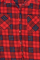 Vintage Red Royal Tee Flannel Shirt (1990s)