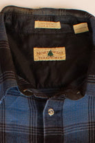 Vintage Blue Northwest Territory Flannel Shirt (1990s)