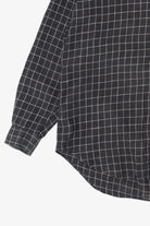 Vintage Dark Gray Ralph Lauren Button-Up Shirt (1990s)