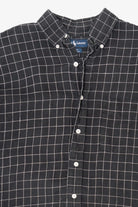 Vintage Dark Gray Ralph Lauren Button-Up Shirt (1990s)