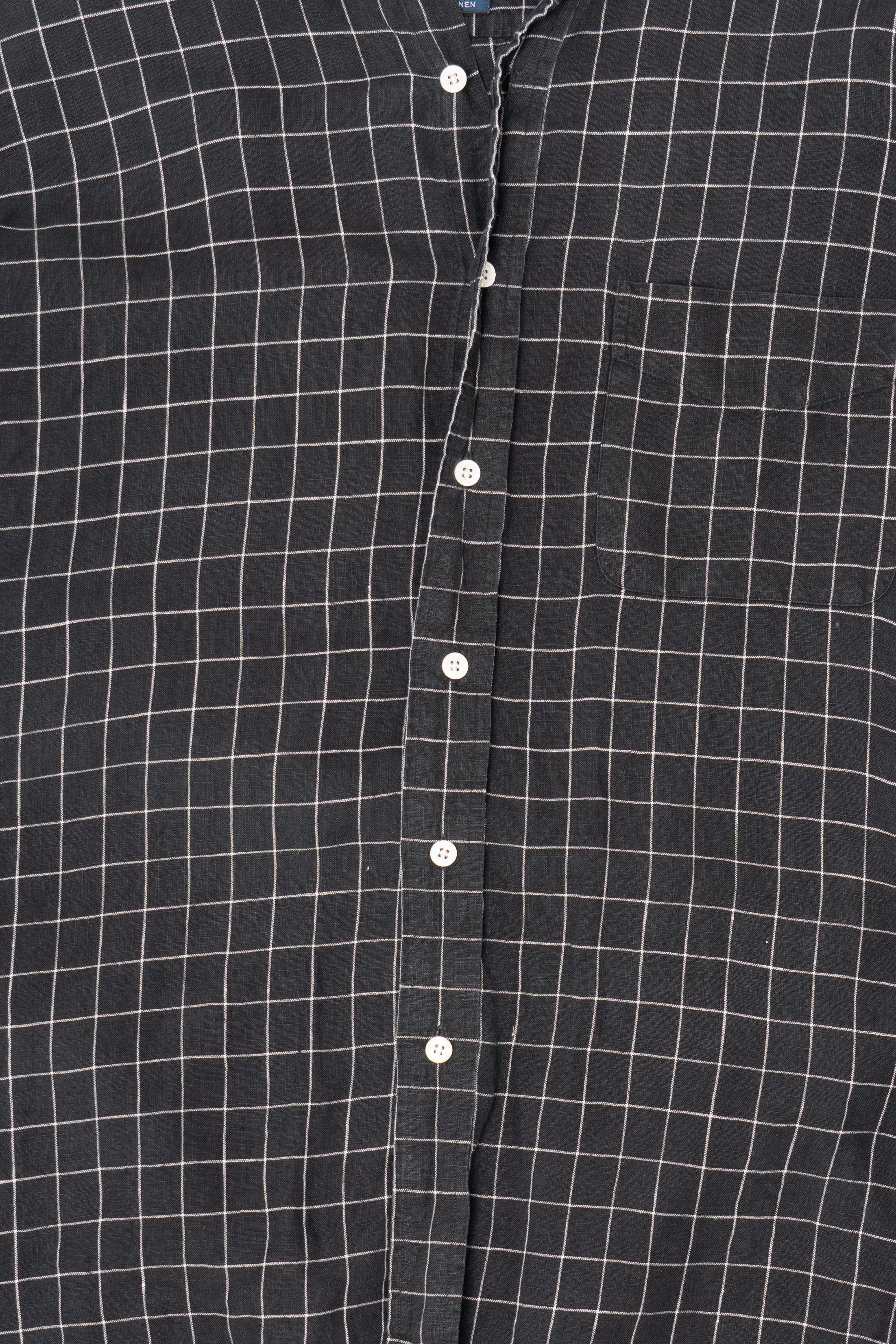 Vintage Dark Gray Ralph Lauren Button-Up Shirt (1990s)