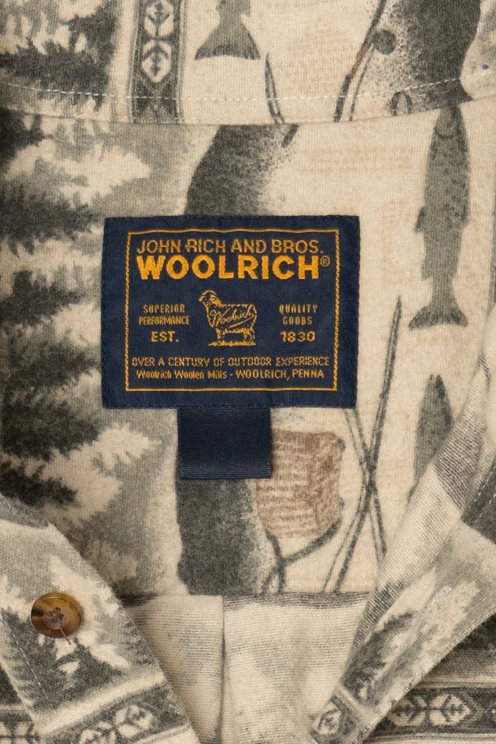 Vintage Fisherman Woolrich Flannel Shirt (1990s)