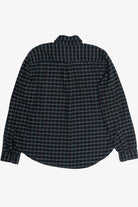 Black Merona Cotton Flannel Button Up (2010s)