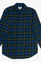 Blue Croft & Barrow Cotton Flannel Button Up (2010s)